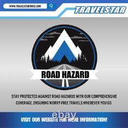 Set of 2 Travelstar Ecopath ST225/75R15 10 Ply 117M Load E Radial Trailer Tire