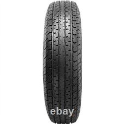Set of 2 Travelstar Ecopath ST225/75R15 10 Ply 117M Load E Radial Trailer Tire
