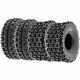 Set Of 4, 21x7-10 & 20x10-9 Replacement Atv All Trail 6 Ply Tires A027 By Sunf