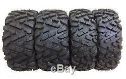 Set of 4 New ATV Tires AT 27x9-12 Front & 27x10-12 Rear /6PR P350 10170/10172