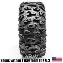 Set of 4 UTV ATV Tires 26x9-12 26x9x12 Front 26x11x12 26x11-12 Rear P390 6PLY