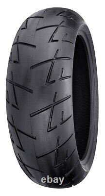 Shinko 009 Raven 120/70ZR17 200/50ZR17 Front Rear Tire Set Motorcycle Tires