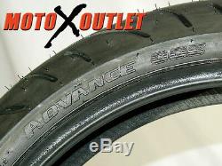Shinko Advance 005 Motorcycle Tires Set Rear 190/50ZR17 Back 120/70ZR17 Front