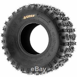 SunF 20x11-9 ATV Tires 20x11x9 MX XC Tubeless 6 PR A035 Set of 2