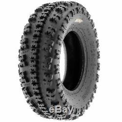 SunF 21x7-10 20x10-9 All Terrain ATV Race Tires 6 PR Tubeless A027 Set of 4