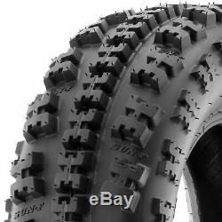 SunF 21x7-10 20x11-9 All Terrain ATV Race Tires 6 PR Tubeless A027 Bundle