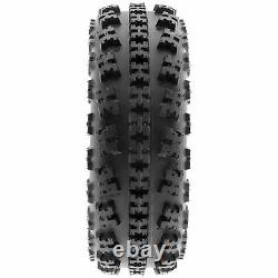 SunF 21x7-10 ATV Tires 21x7x10 AT Race Tubeless 6 PR A027 Set of 2