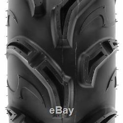 SunF 27x9-12 27x11-12 A/T ATV UTV A/T Mud Tires 6 PR Tubeless A048 Bundle