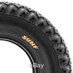SunF 30x10R14 30x10x14 Tubeless 30 ATV UTV Tires 8 Ply A045 Set of 4