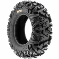 SunF ATV UTV TIRES FULL SET 4 25x8-12 25x8x12 Front 25x10-12 25x10x12 Rear 6PR