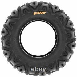 SunF ATV UTV TIRES FULL SET 4 25x8-12 25x8x12 Front 25x10-12 25x10x12 Rear 6PR