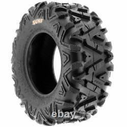 SunF ATV UTV TIRES FULL SET 4 25x8-12 25x8x12 Front 25x10-12 25x10x12 Rear 6PR