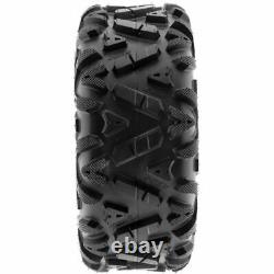 SunF ATV UTV TIRES FULL SET 4 25x8-12 25x8x12 Front 25x10-12 25x10x12 Rear 6PR