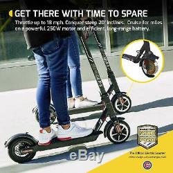 Swagtron High Speed Electric Scooter 8.5 Cushioned Tires Cruise Control SG-5S