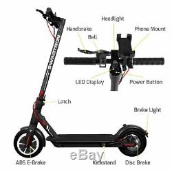 Swagtron High Speed Electric Scooter 8.5 Cushioned Tires Cruise Control SG-5S