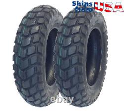 TIRE SET Front Tire 120/90-10 Rear Tire 130/90-10 fits on HONDA Ruckus KYMCO