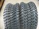 Two 16/6.50-8,16/6.50x8 Lawnmower / Golf Cart Turf (z) 4 Ply Tubeless Tires