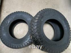 TWO 16/6.50-8,16/6.50x8 Lawnmower / Golf Cart Turf (Z) 4 ply Tubeless Tires