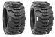 Two 18x8.50-8 Lug Traction Lawn Tractor Tires 18 8.50 8 R-4lawn Traclug 18x850