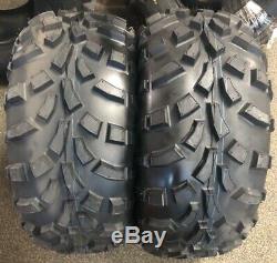 TWO NEW 25x11-12 KENDA K590 ATV /UTV TIRES (pair) POLARIS ETC. Replaces 25x10-12