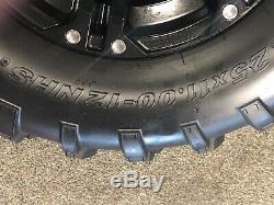 TWO NEW 25x11-12 KENDA K590 ATV /UTV TIRES (pair) POLARIS ETC. Replaces 25x10-12