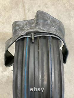 TWO New 4.00-19 MRL Tri-Rib 3 Rib Tires WITH Tubes 8N 9N Ford 4ply