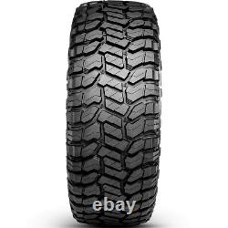 Tire Radar Renegade R/T LT 33X12.50R17 Load E 10 Ply RT Rugged Terrain