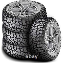 Tire Radar Renegade R/T LT 33X12.50R17 Load E 10 Ply RT Rugged Terrain