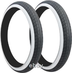 Tracer 29 inch Bike Tire 3.0 for Fat Bicycle Tire Repairing White Wall/Black