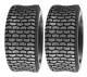 Two 20x10.00-8 Lawn Mower Tractor Turf Tires 20x10-8 4ply Free Shipping
