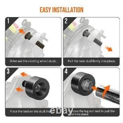 Wheel Stud Installer Lisle Tool Corporation 22800 for Tire Bolts Install Replace