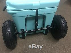 YETI Cooler 65 Wheel Tire Axle Kit THE HANDLE Accessory Included-NO COOLER