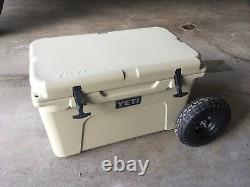 Yeti Cooler 45 Wheel Tire Axle Kit THE HANDLE Accessory Included-NO COOLER