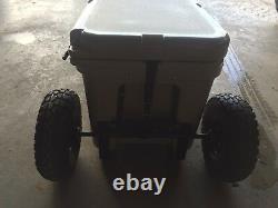 Yeti Cooler 45 Wheel Tire Axle Kit THE HANDLE Accessory Included-NO COOLER